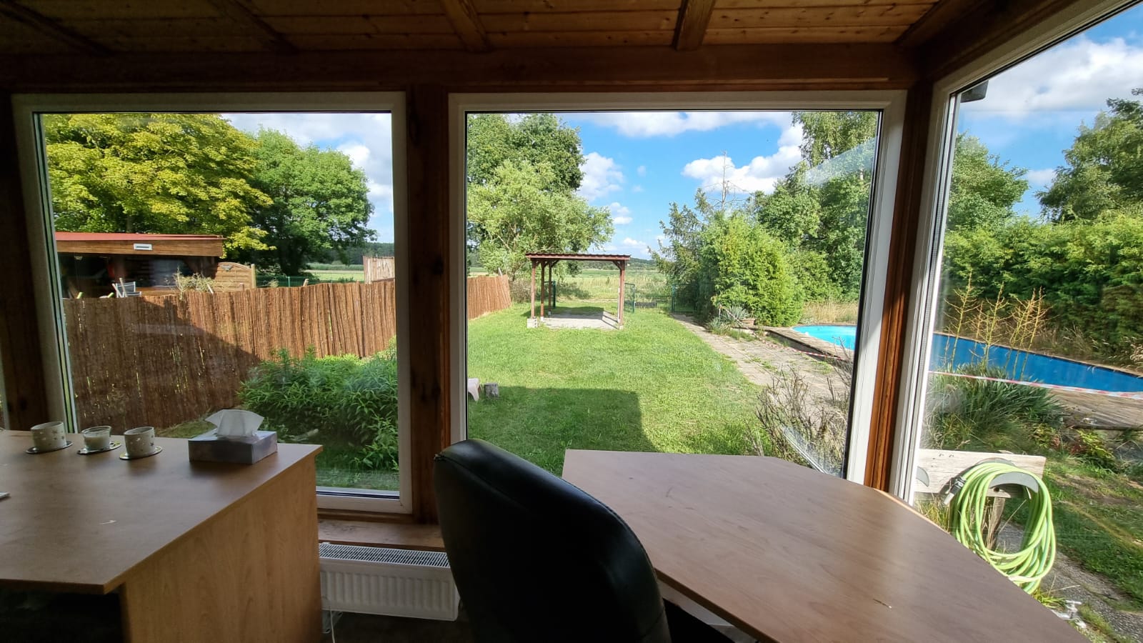 Blick in den Garten